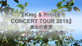 King&Prince キンプリ LIVE DVD 2点セット2018 2019 優良配送 国内正規品 2DVD King & Prince CONCERT TOUR 2019