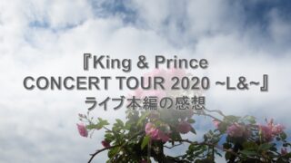 忘れかけていた大切なこと。キンプリランド『King ＆ Prince CONCERT